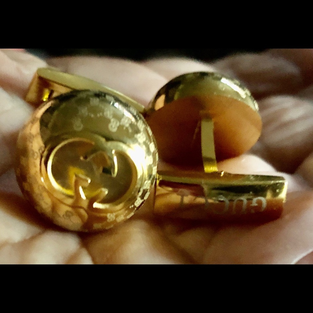Gold Plated French Cuff Links NWOT
